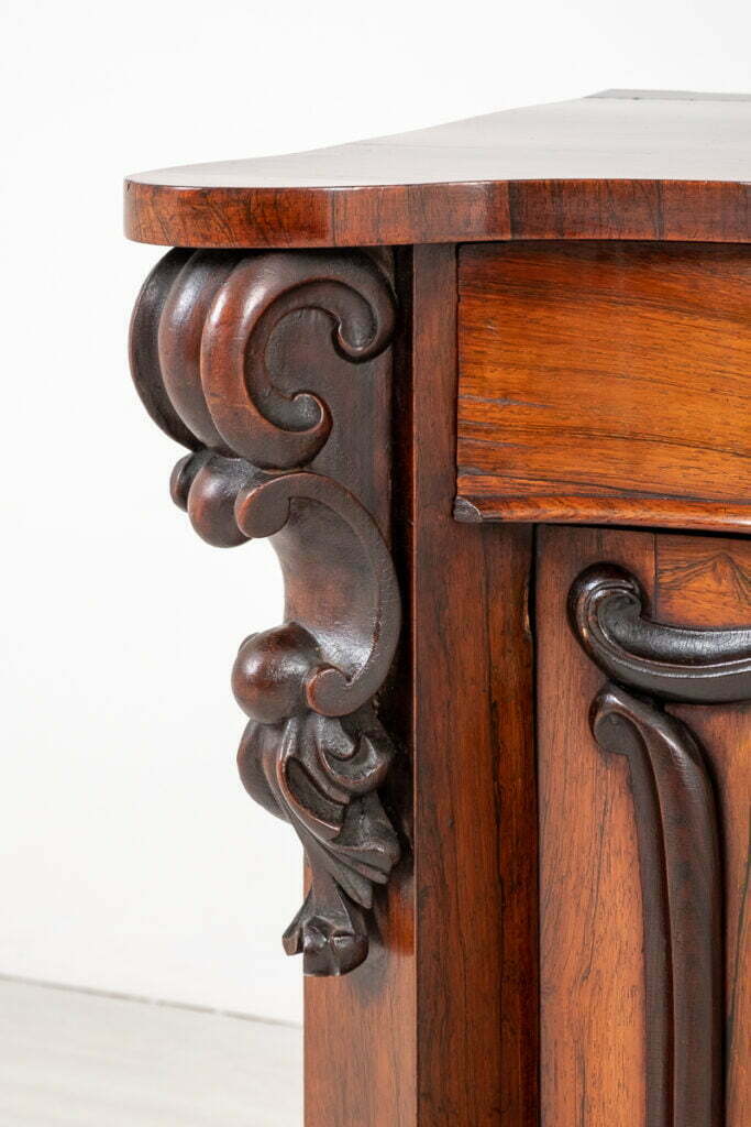 Good Victorian Rosewood Side Cabinet