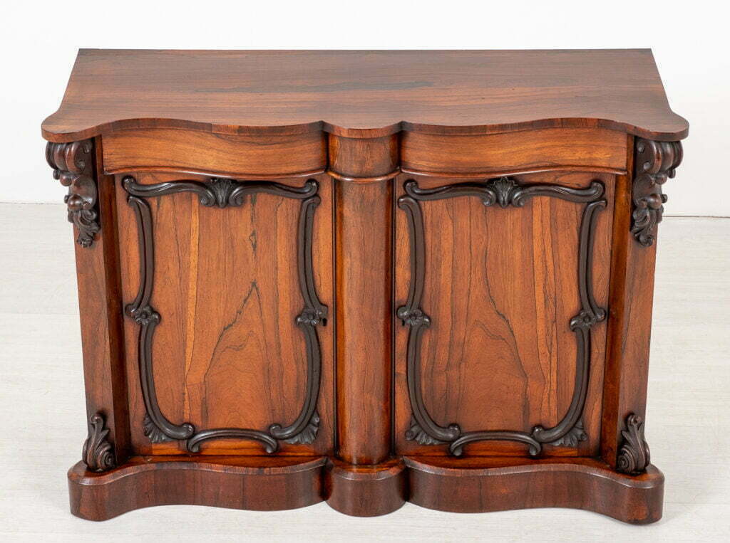 Good Victorian Rosewood Side Cabinet