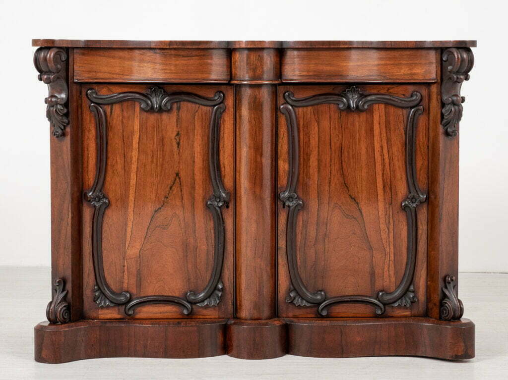 Good Victorian Rosewood Side Cabinet