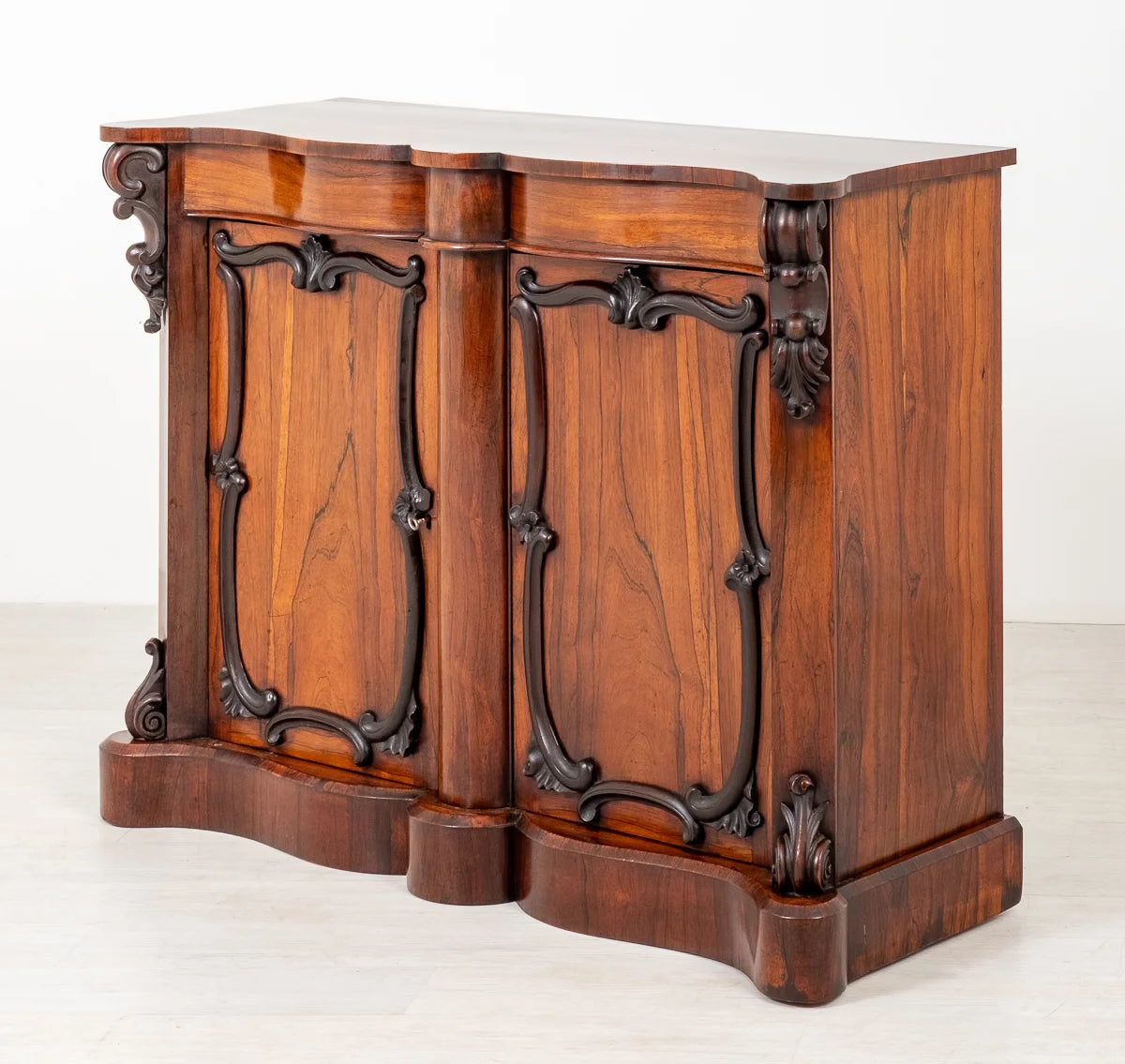 Good Victorian Rosewood Side Cabinet