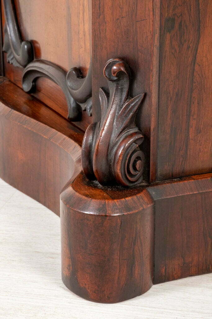 Good Victorian Rosewood Side Cabinet
