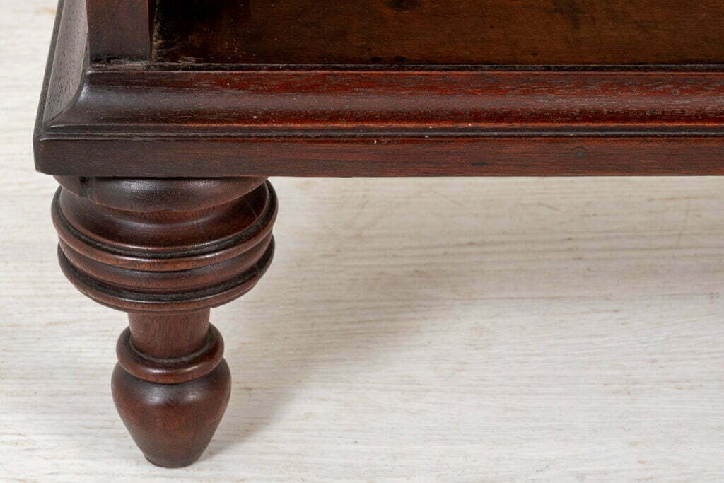 Mahogany Waterfall Open Bookcase