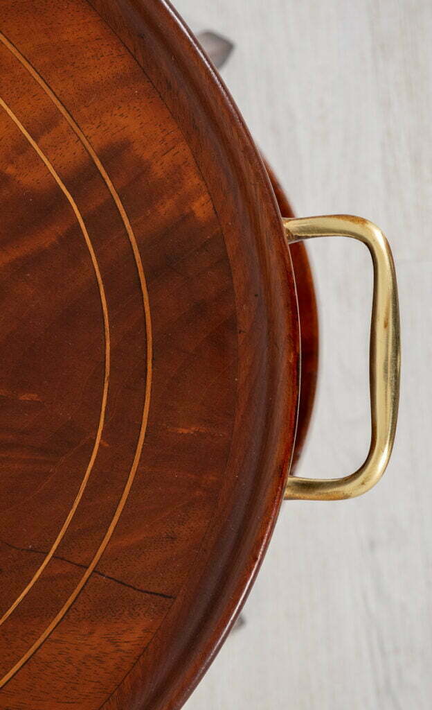 Mahogany Inlaid Etagere