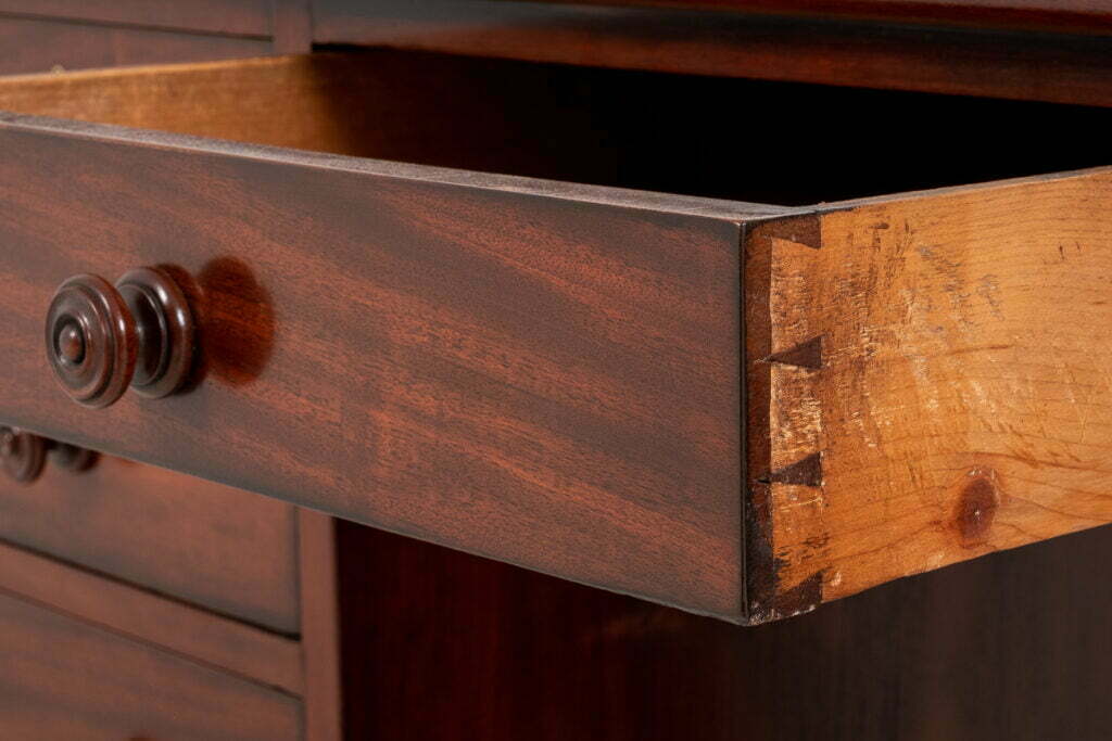 Victorian Mahogany Pedestal Desk
