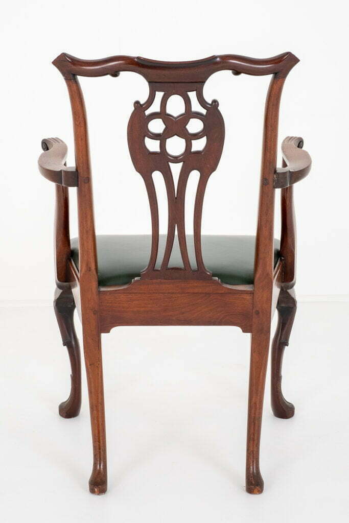 Nice Quality Chippendale Style Mahogany Carver Chair