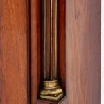 French Empire Style Mahogany Display Cabinet