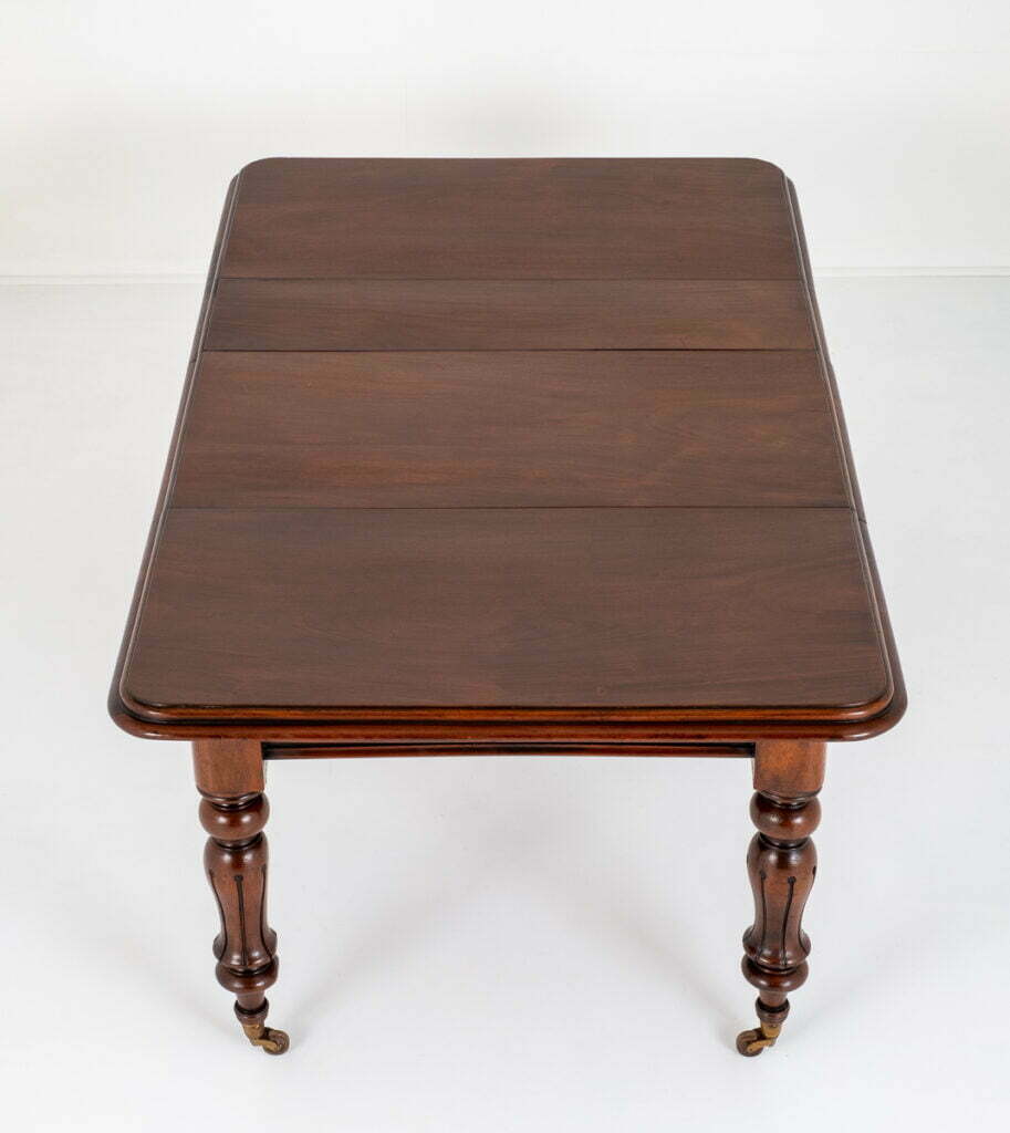 William IV Mahogany 2 Leaf Extending Dining Table