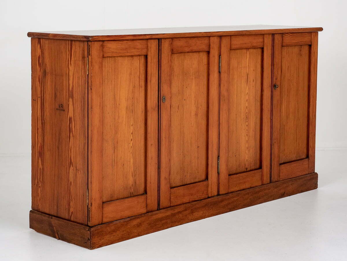 Antique Pitch Pine Cabinet
