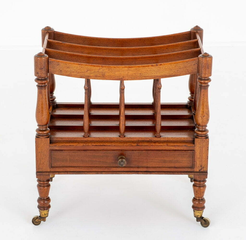 William IV Mahogany Canterbury