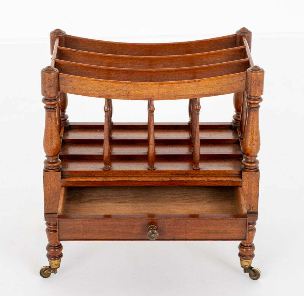 William IV Mahogany Canterbury
