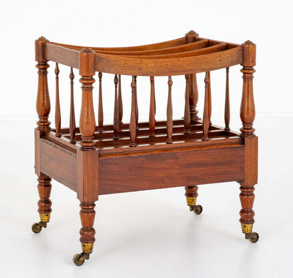 William IV Mahogany Canterbury