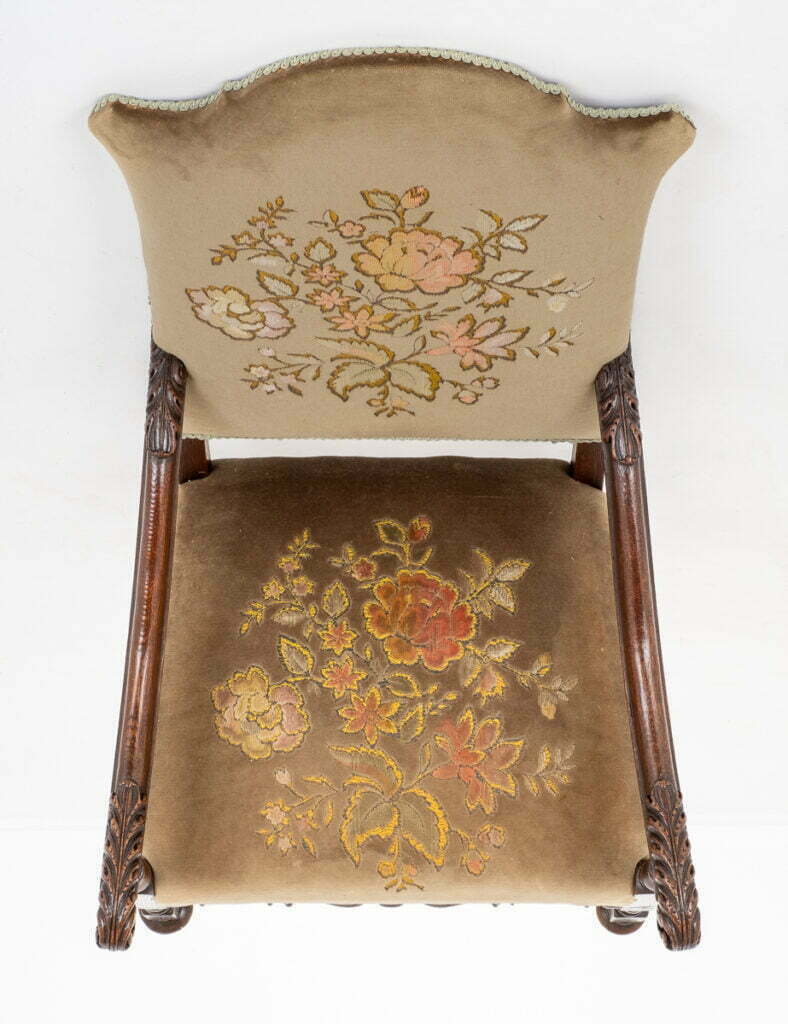 Oak Jacobean Style Arm Chair