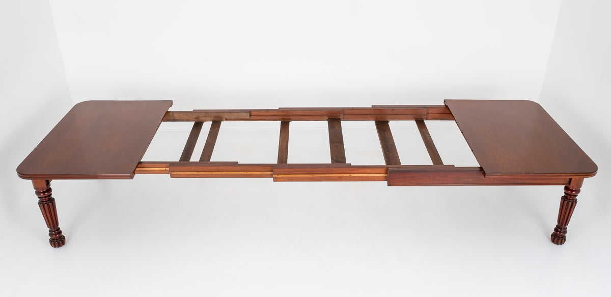 Regency Mahogany Extending Dining Table