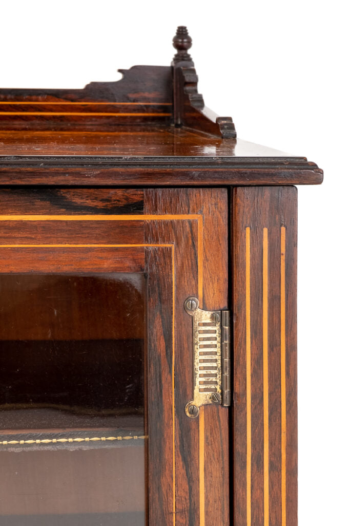 Victorian Rosewood Music Cabinet.