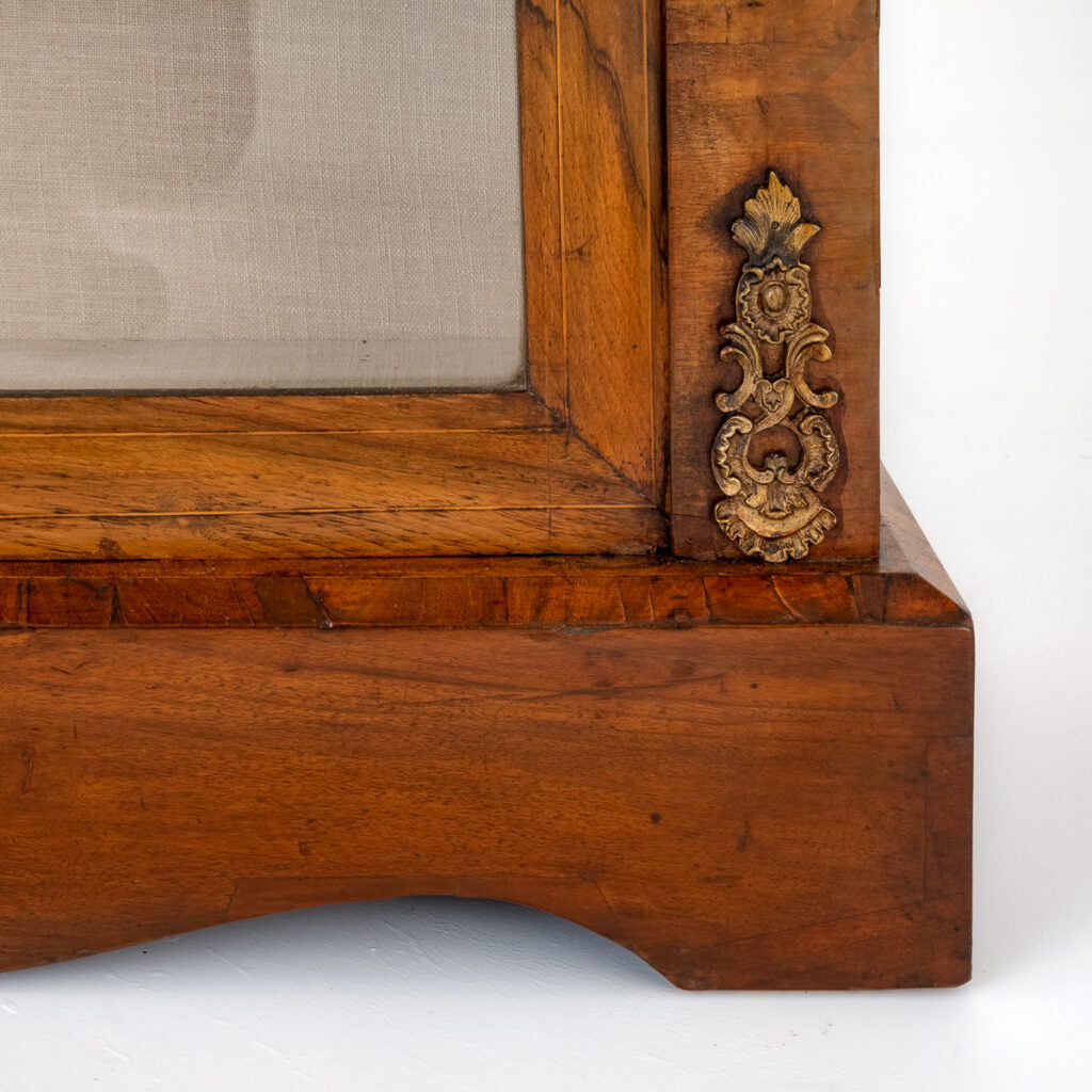Victorian and Walnut Inlaid Pier Cabinet