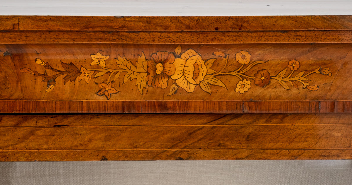 Victorian and Walnut Inlaid Pier Cabinet