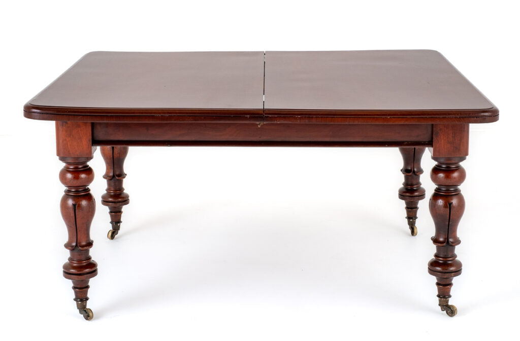William IV Mahogany Extending Dining Table Tulip Legs
