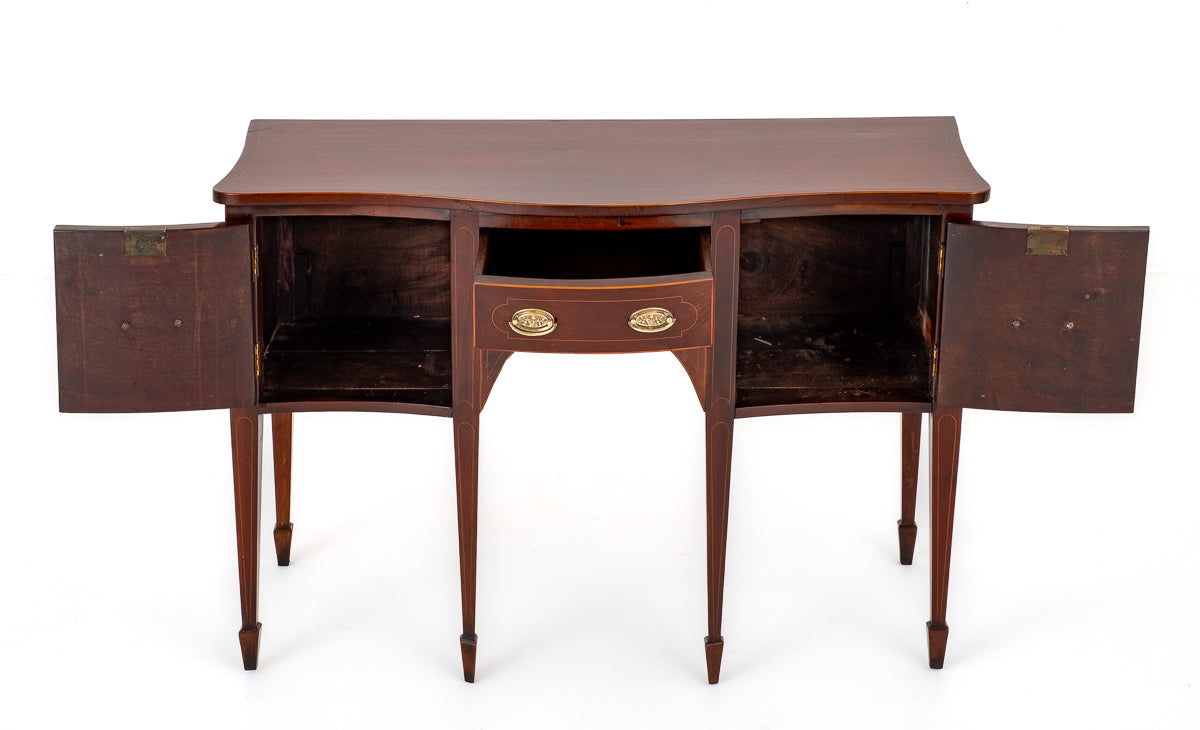 Georgian Style Mahogany Small Sideboard