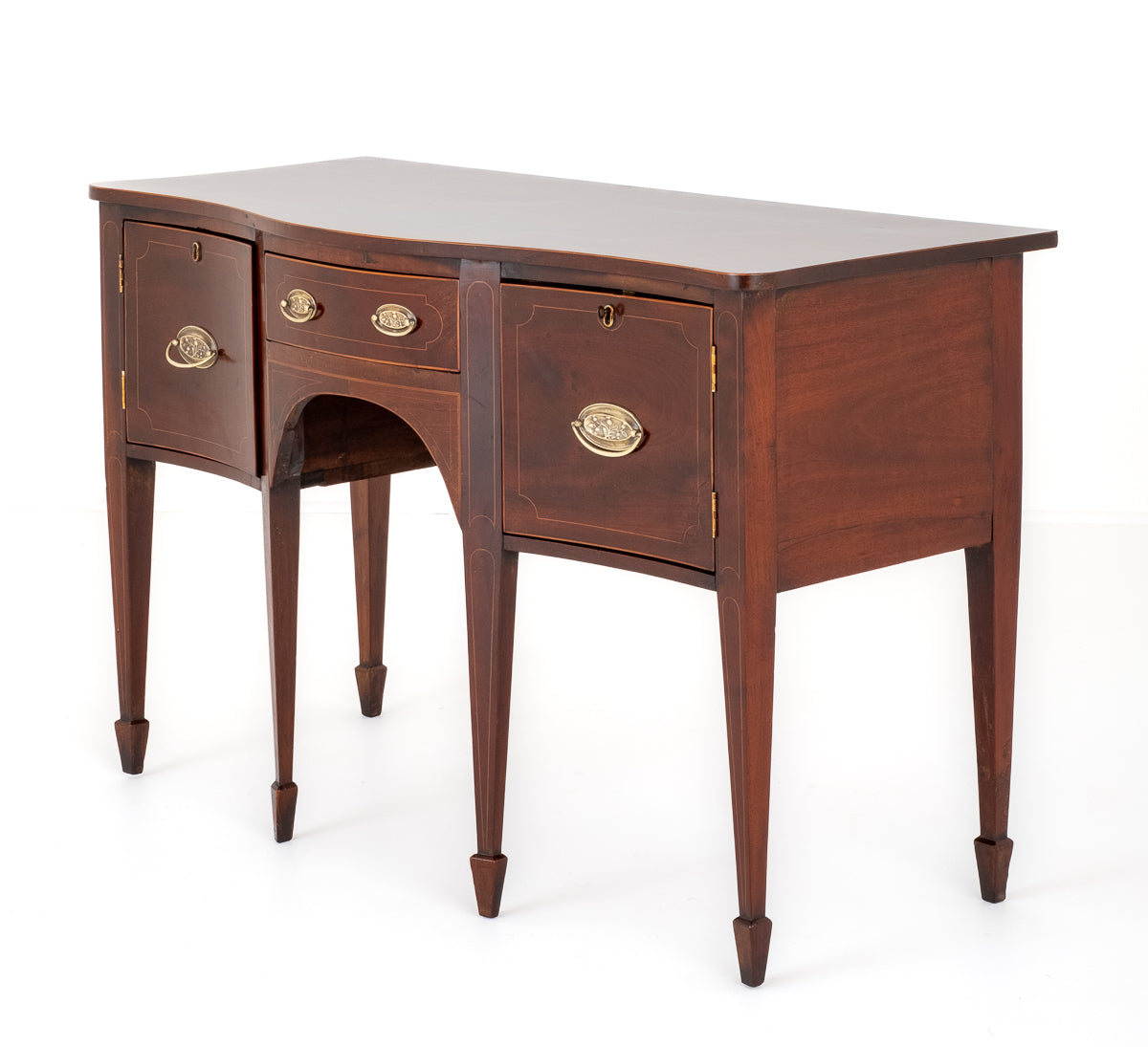 Georgian Style Mahogany Small Sideboard