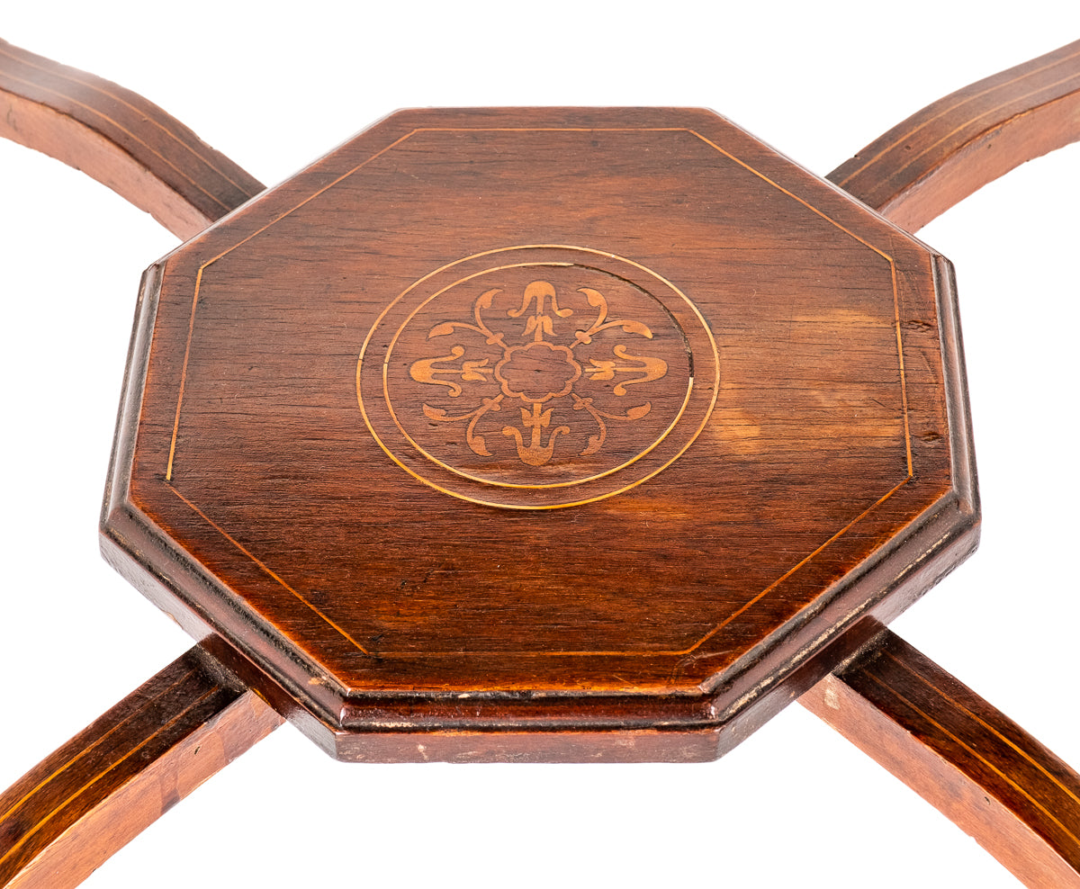 Rosewood Octagonal Occasional Table