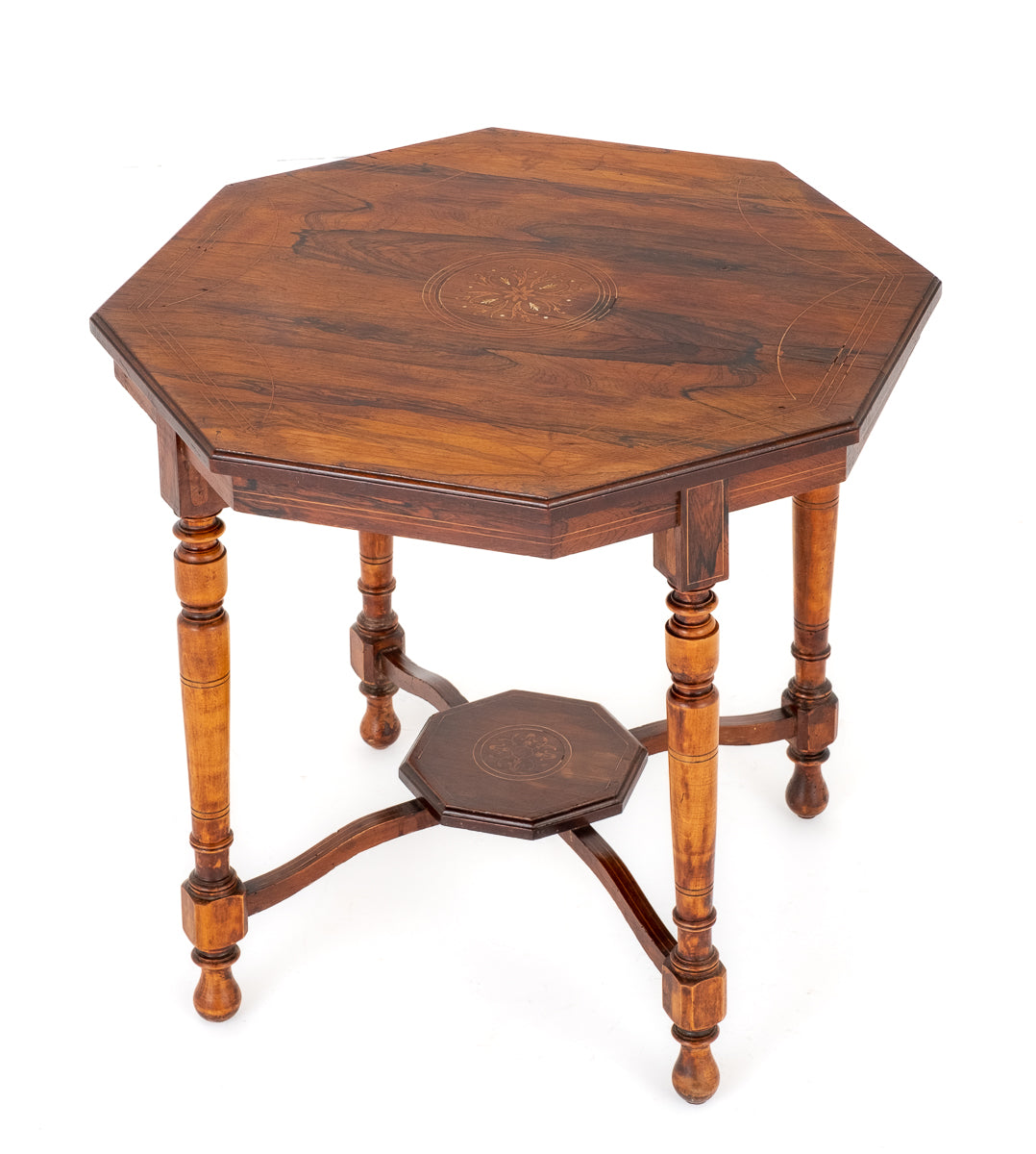 Rosewood Octagonal Occasional Table