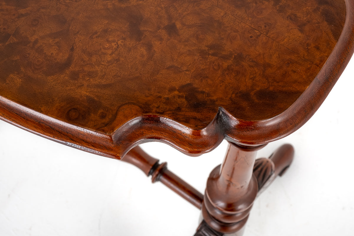 Pretty Victorian Walnut Occasional Table