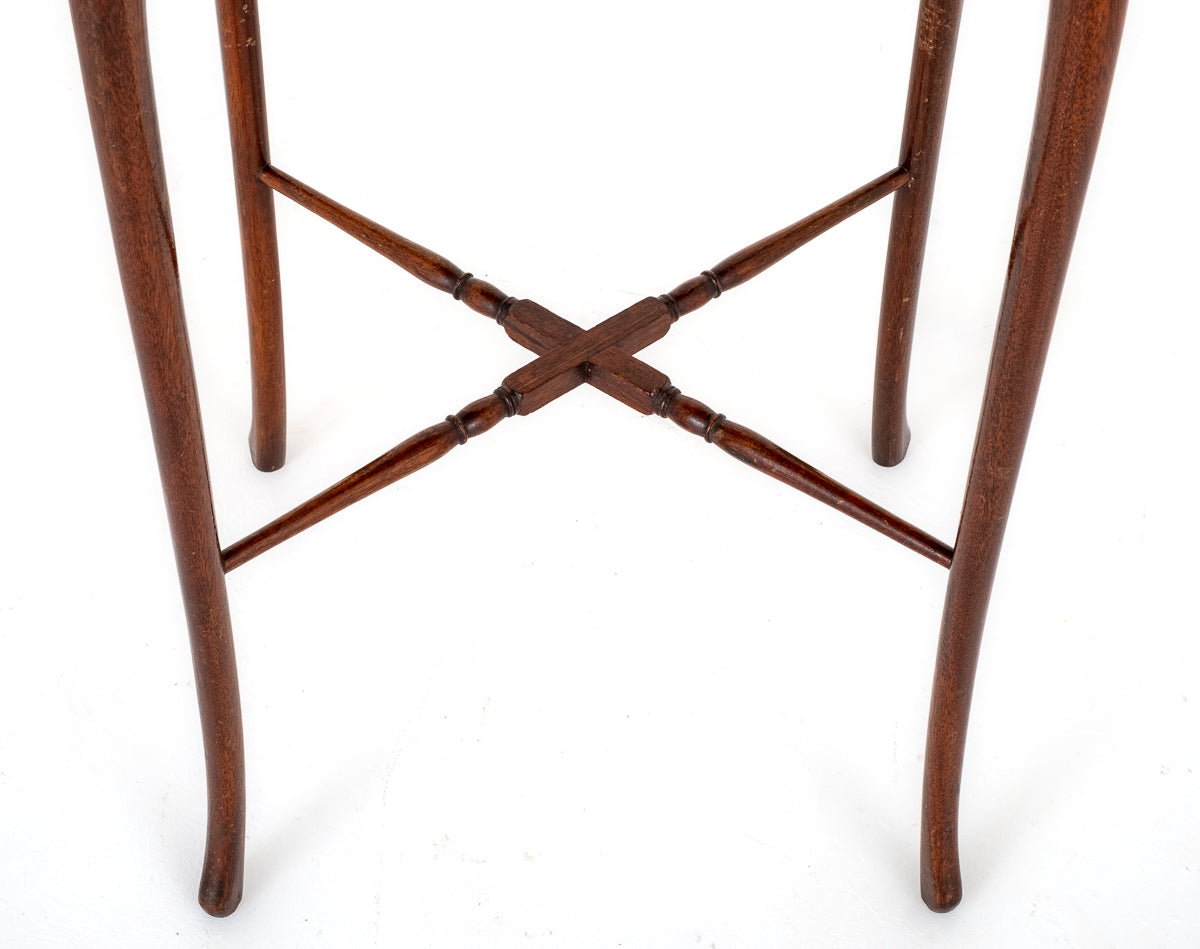 Mahogany Oval Occasional Table