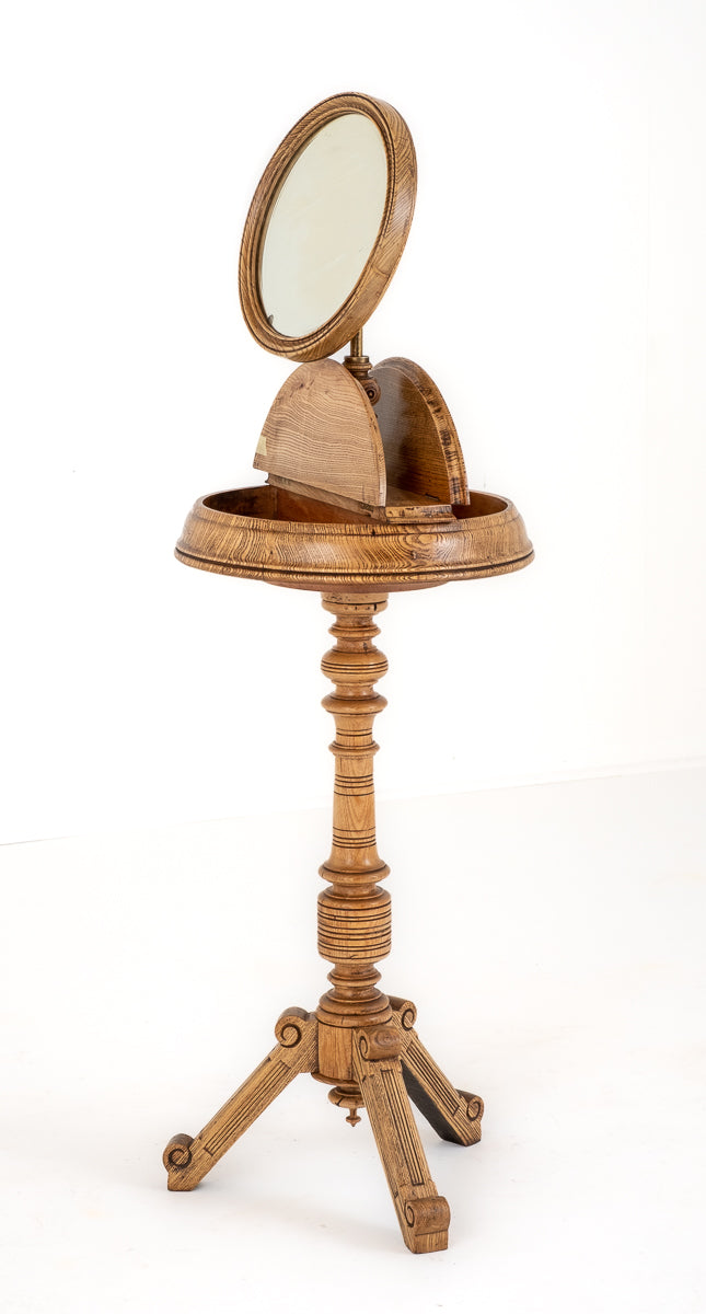 Victorian Ash Shaving Stand