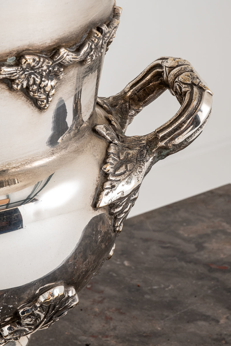 Pair of Silver Plated Wine Coolers