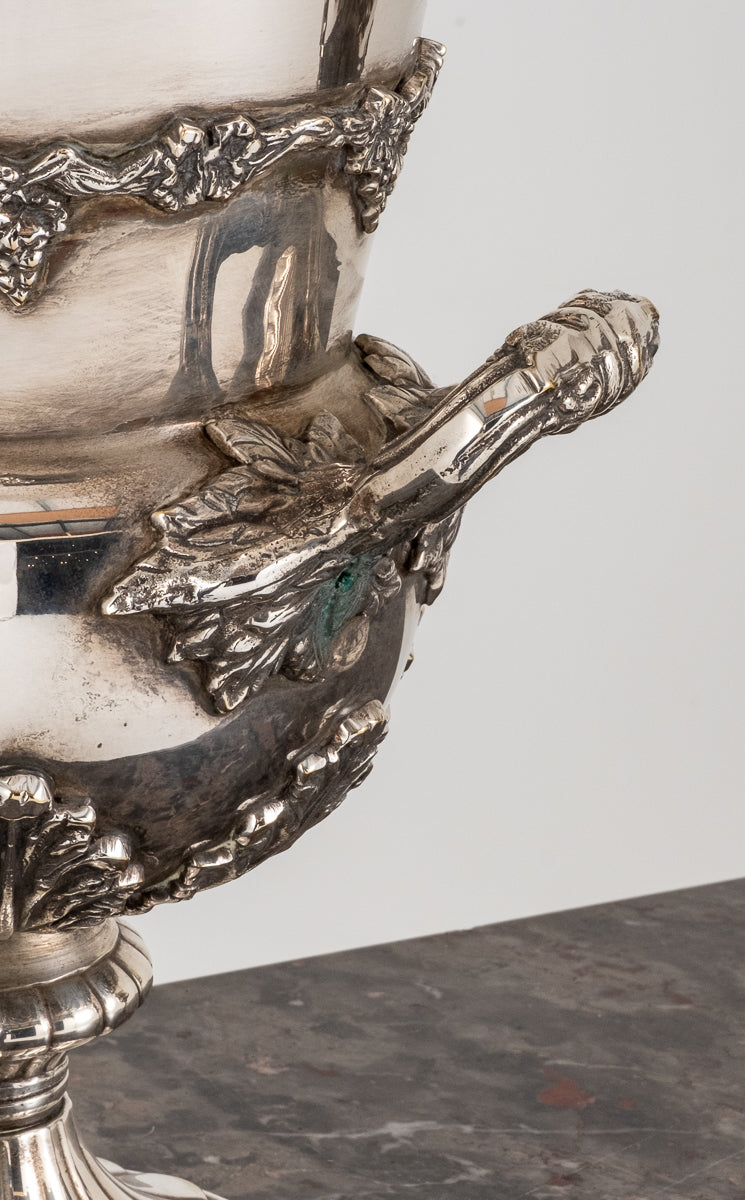 Pair of Silver Plated Wine Coolers