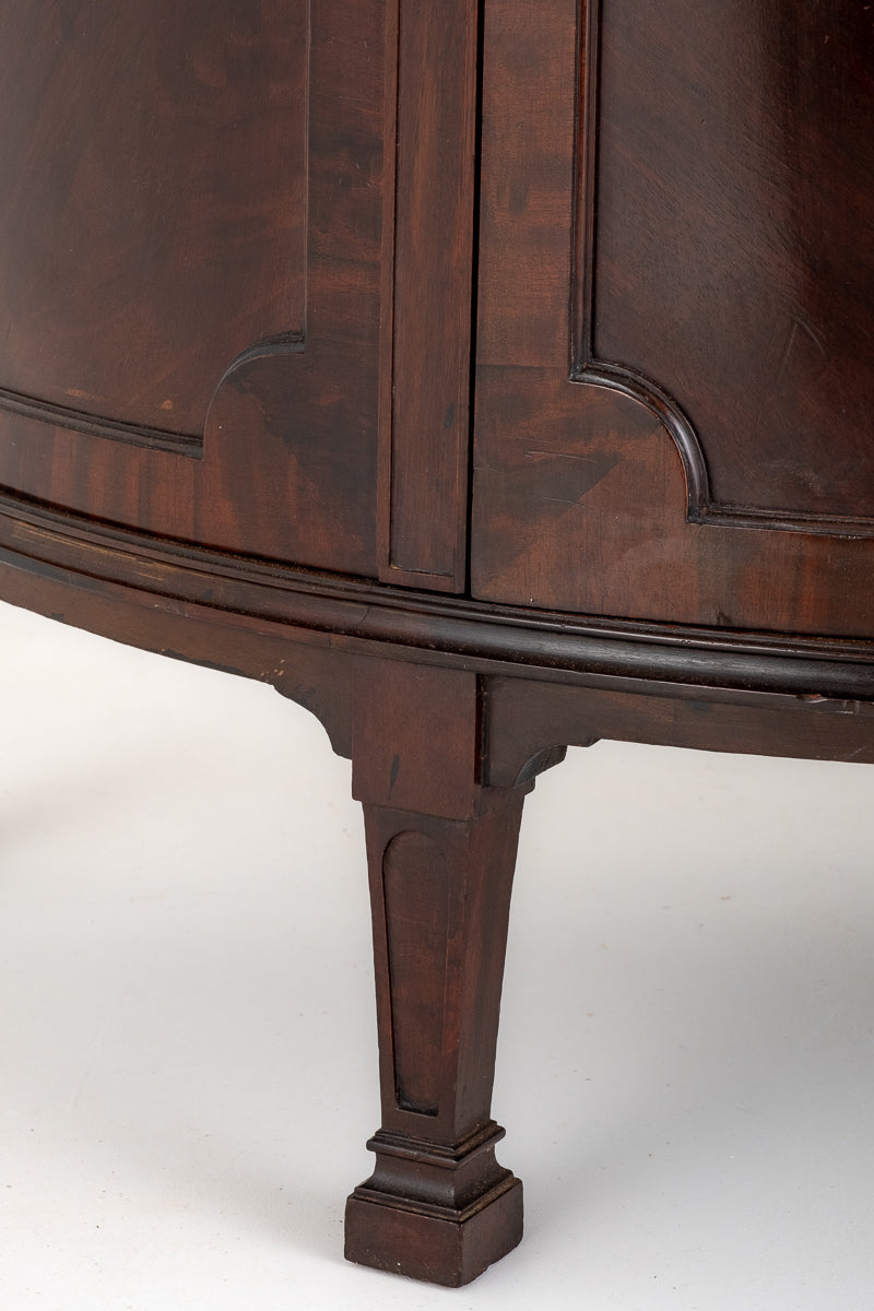 Mahogany Hepplewhite Style Side Cabinet