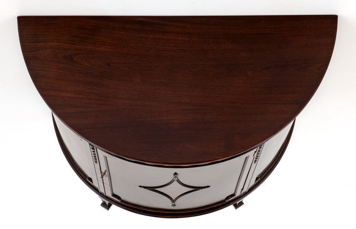Mahogany Hepplewhite Style Side Cabinet