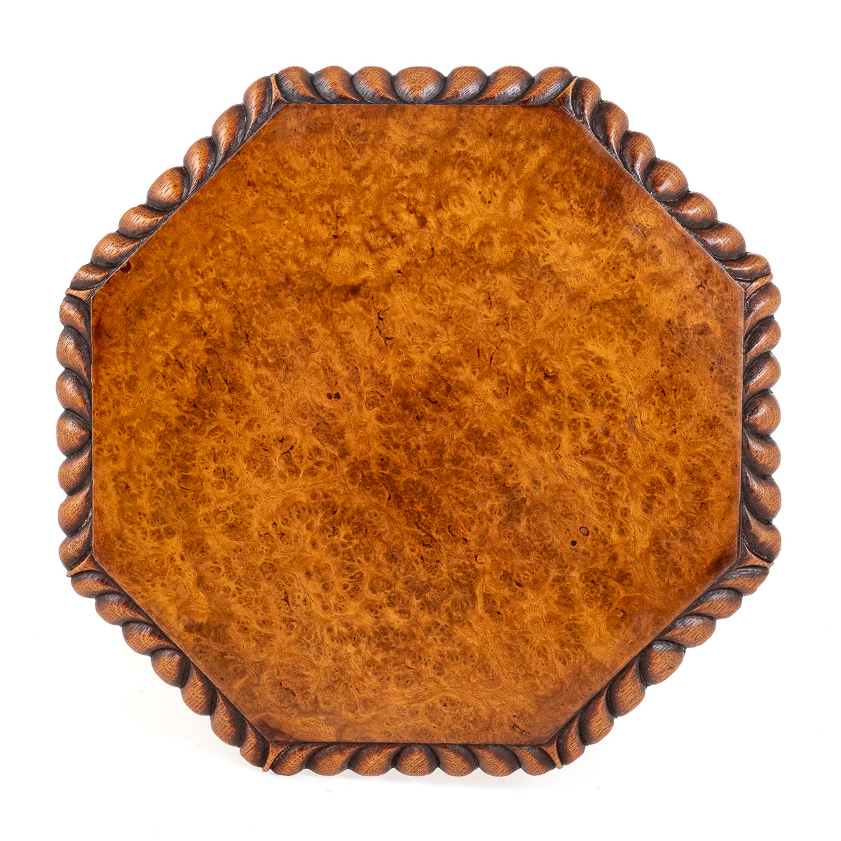 Mid Victorian Oak Wine Table