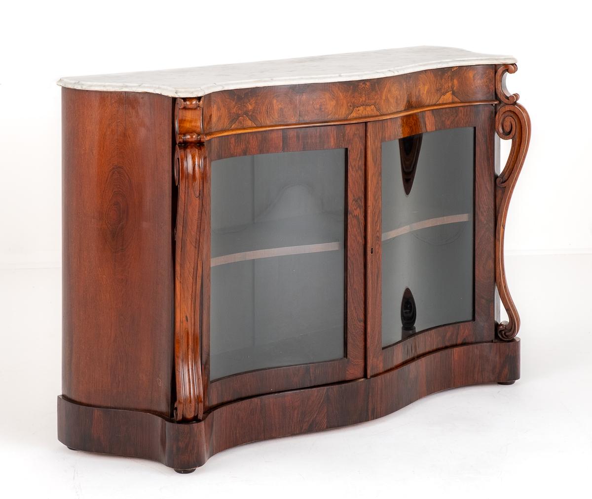 Victorian Rosewood Side Cabinet