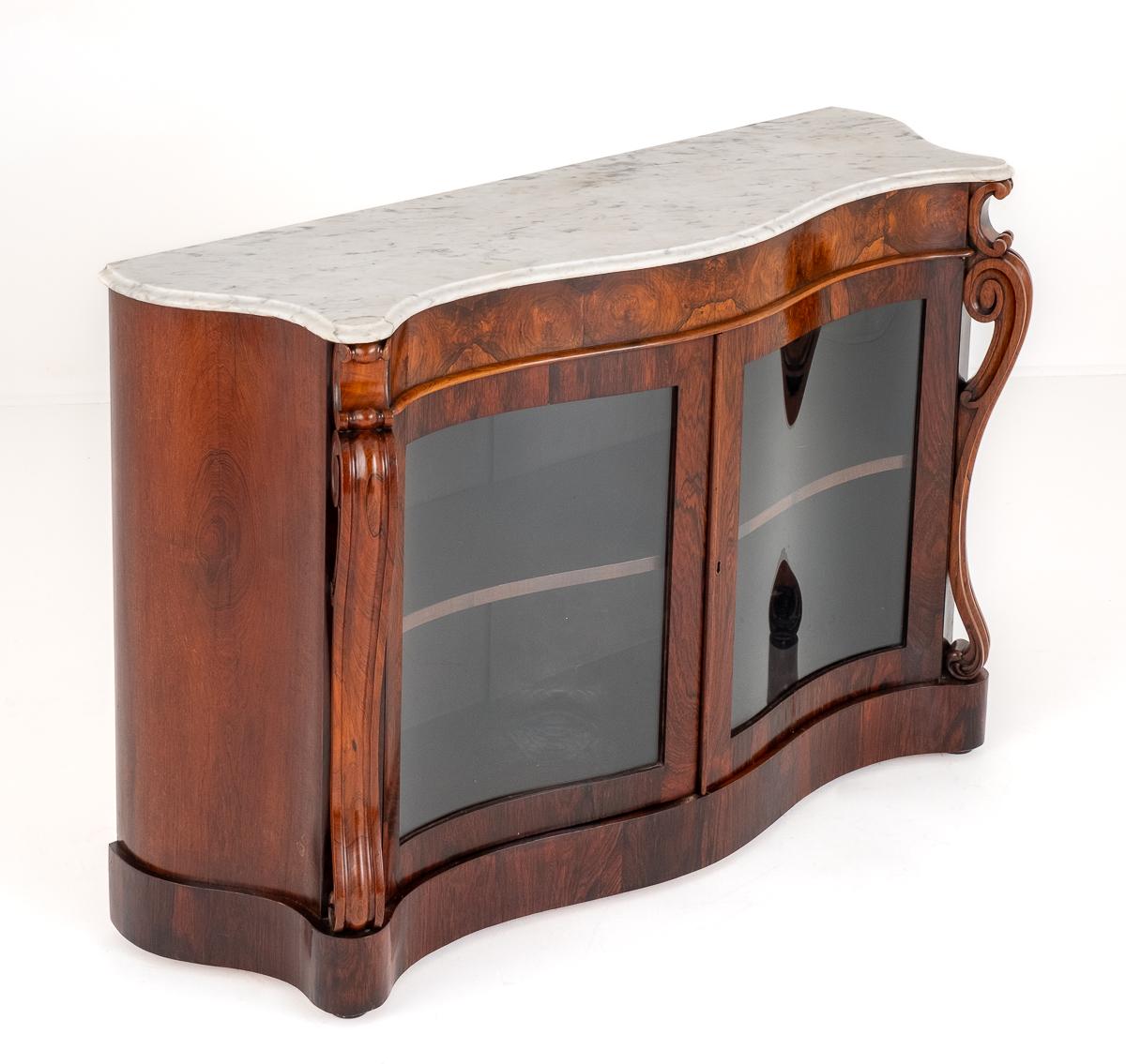 Victorian Rosewood Side Cabinet