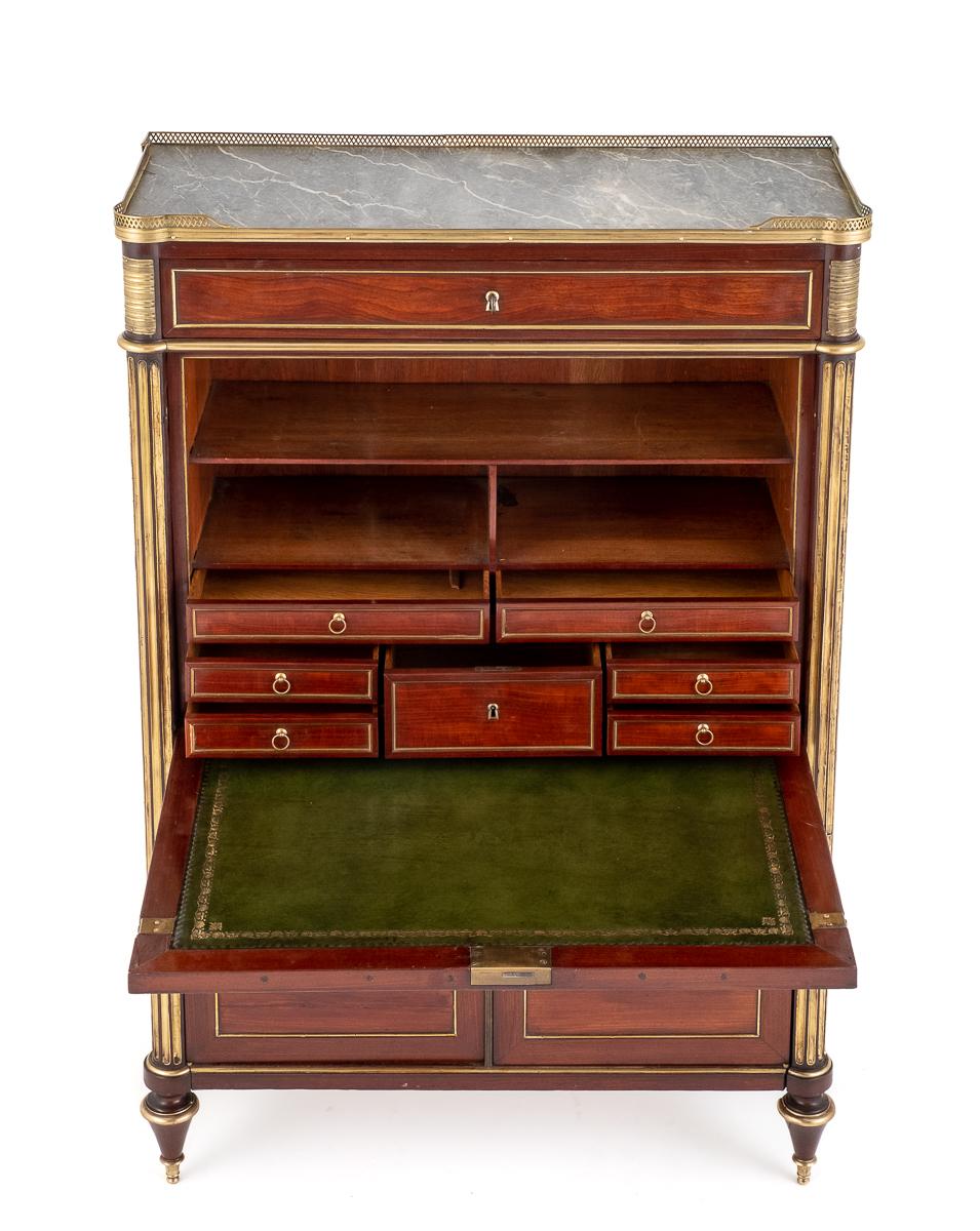 Good Quality French Mahogany Escritoire