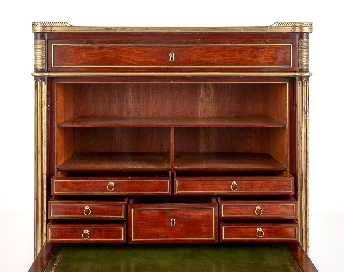 Good Quality French Mahogany Escritoire