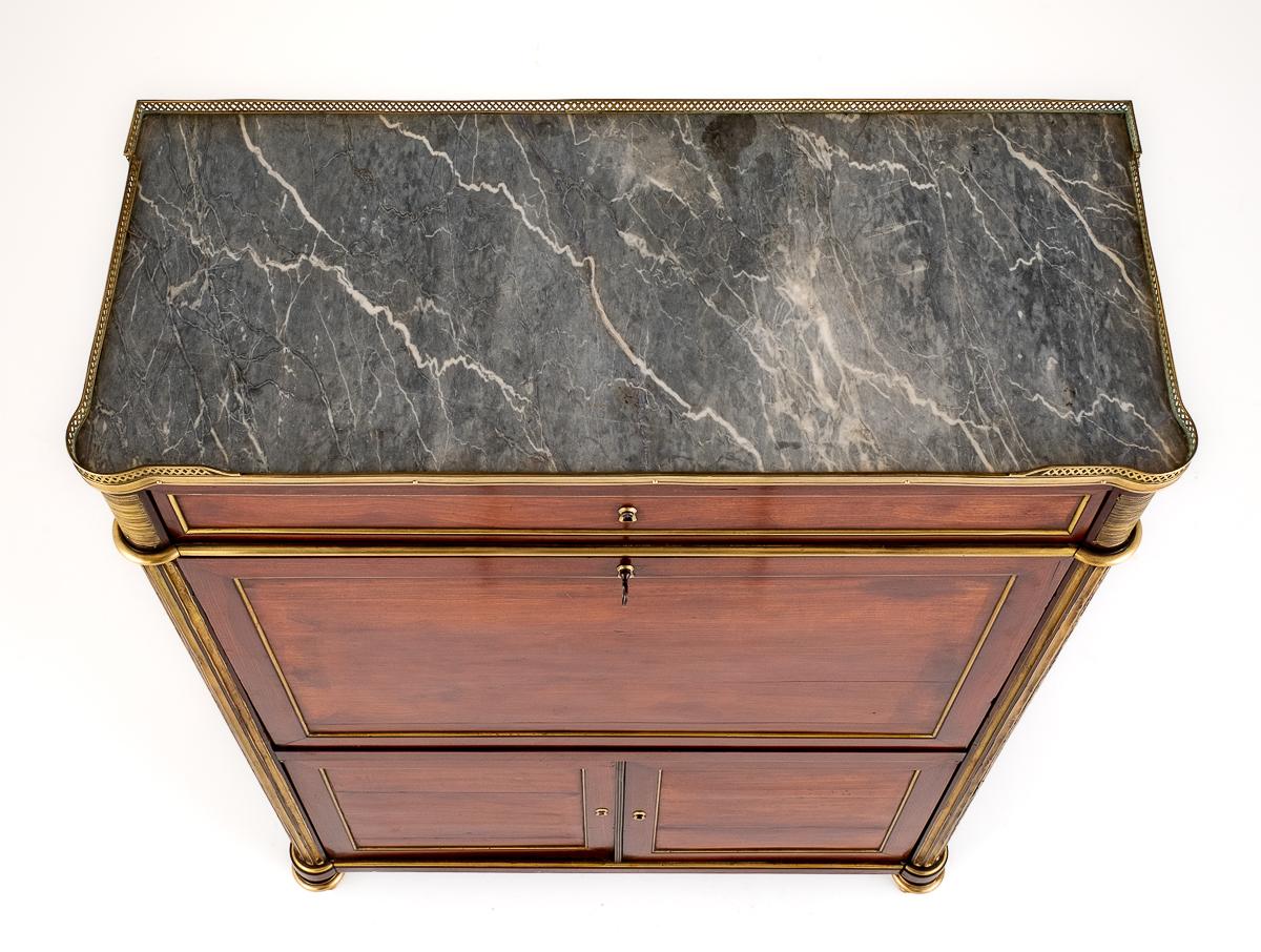 Good Quality French Mahogany Escritoire