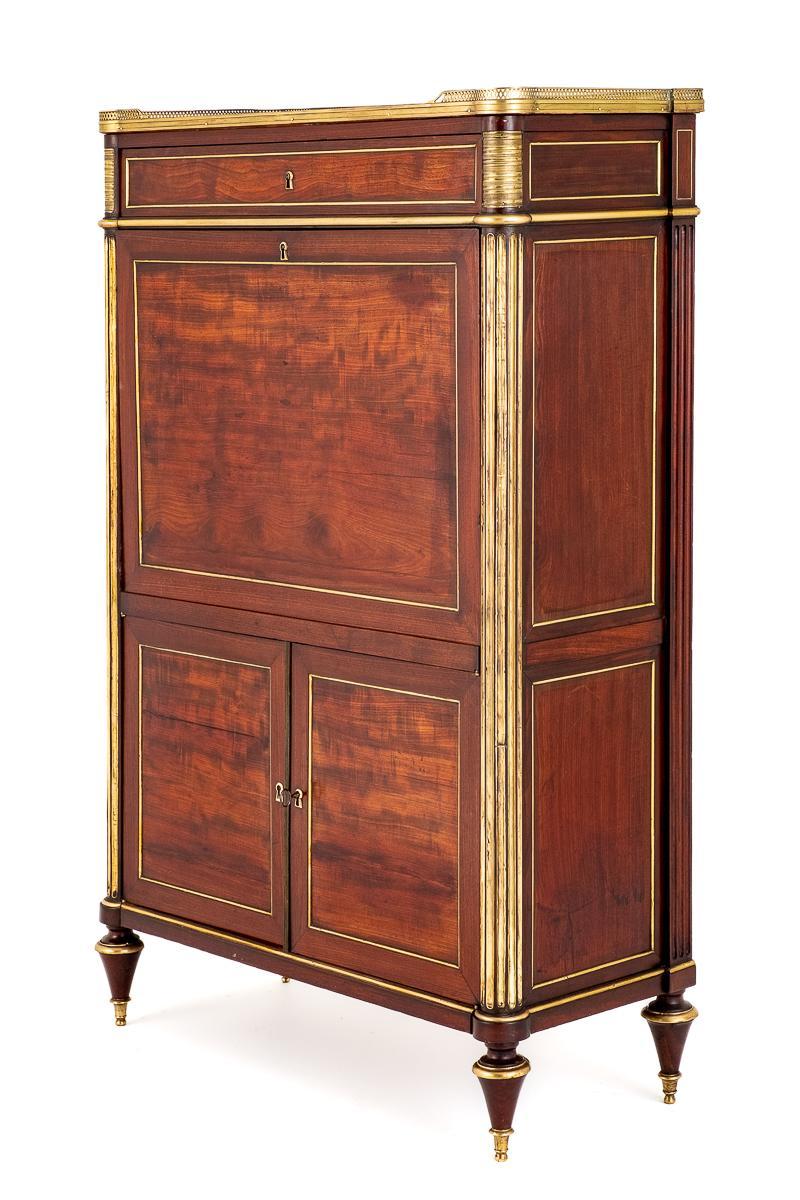 Good Quality French Mahogany Escritoire