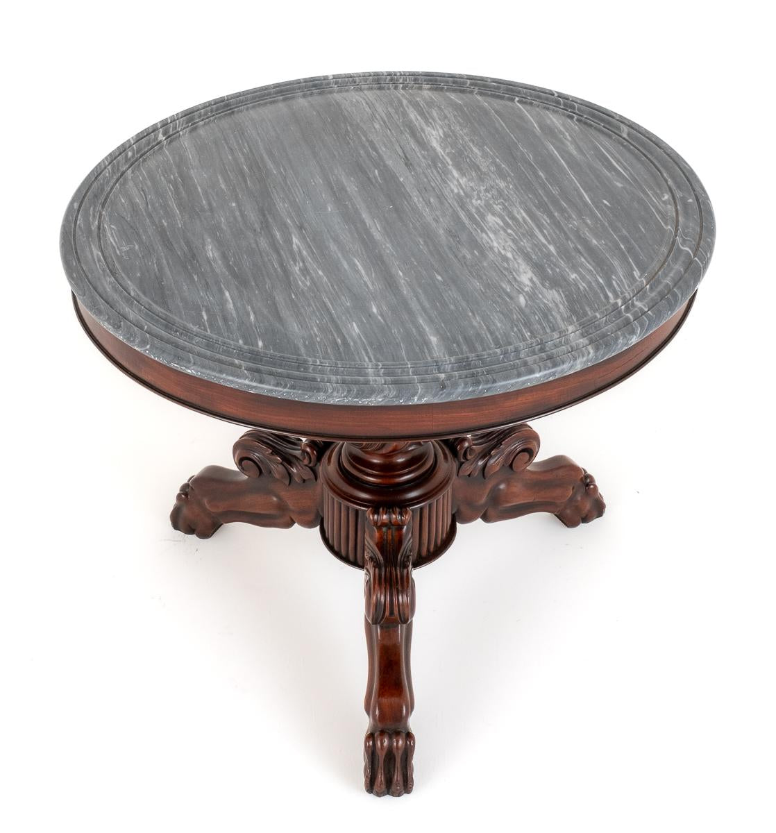 French Mahogany Gueridon Table