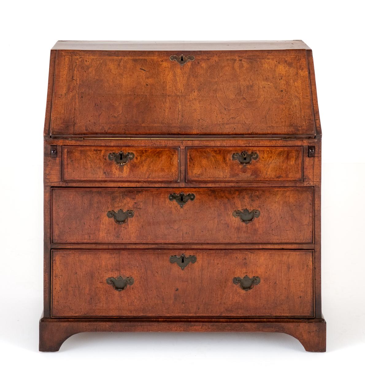 George I Walnut Bureau