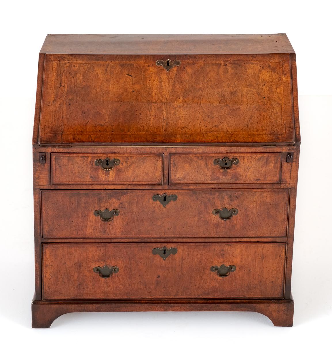 George I Walnut Bureau