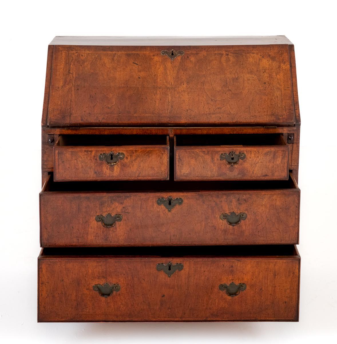George I Walnut Bureau