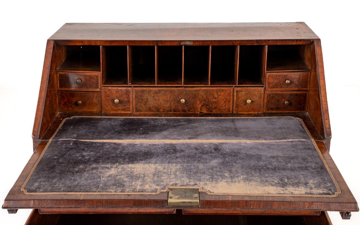 George I Walnut Bureau