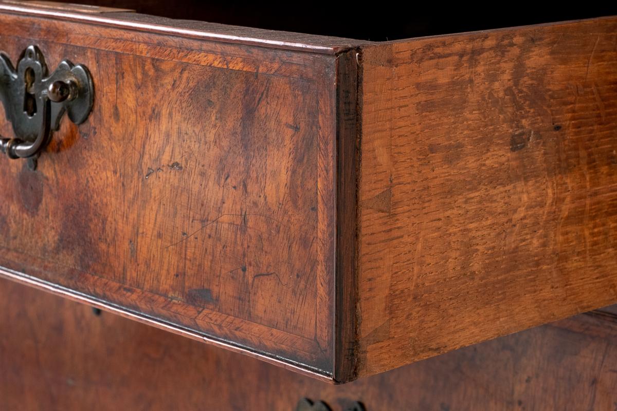 George I Walnut Bureau