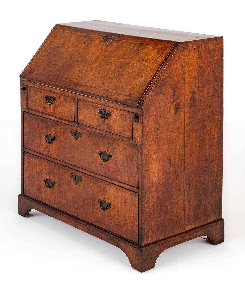 George I Walnut Bureau