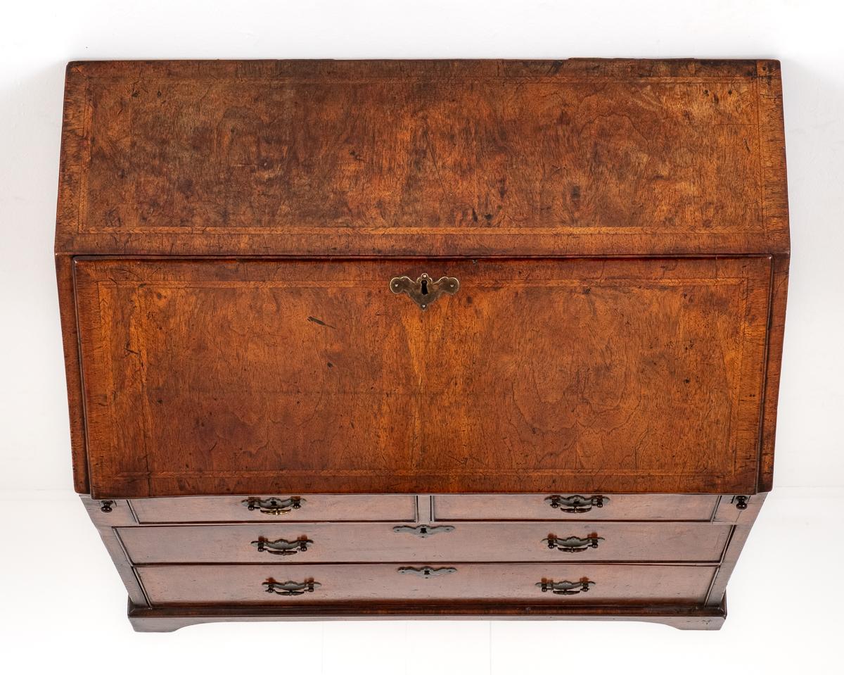 George I Walnut Bureau