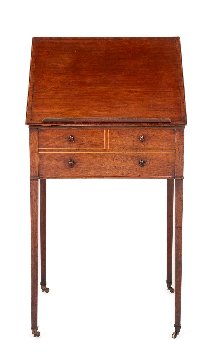 Regency Mahogany Reading Table