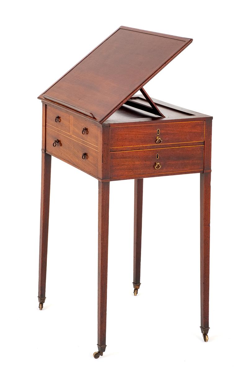 Regency Mahogany Reading Table