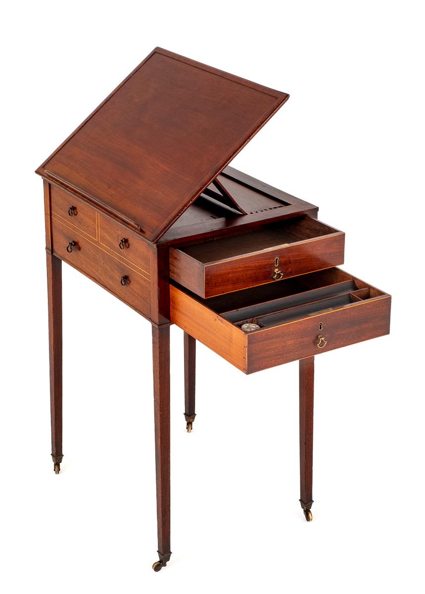 Regency Mahogany Reading Table